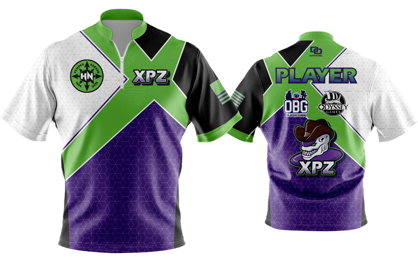 Custom Vapor Batting Jacket - XPZ