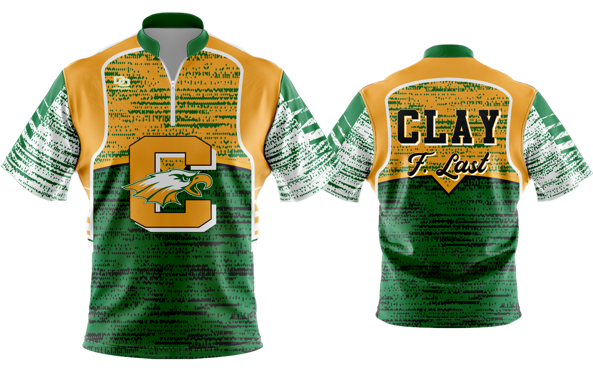 Custom FD QZ Taper Bowling Jersey - Opt 1