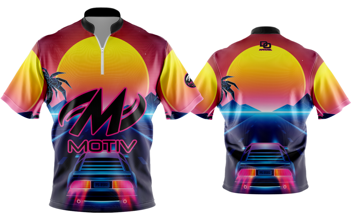 Custom FD QZ Taper Bowling Jersey - Back to the Future