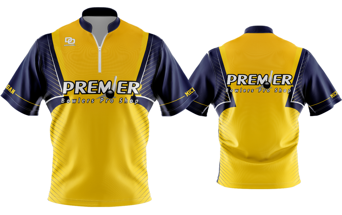Custom FD QZ Taper Bowling Jersey - E12