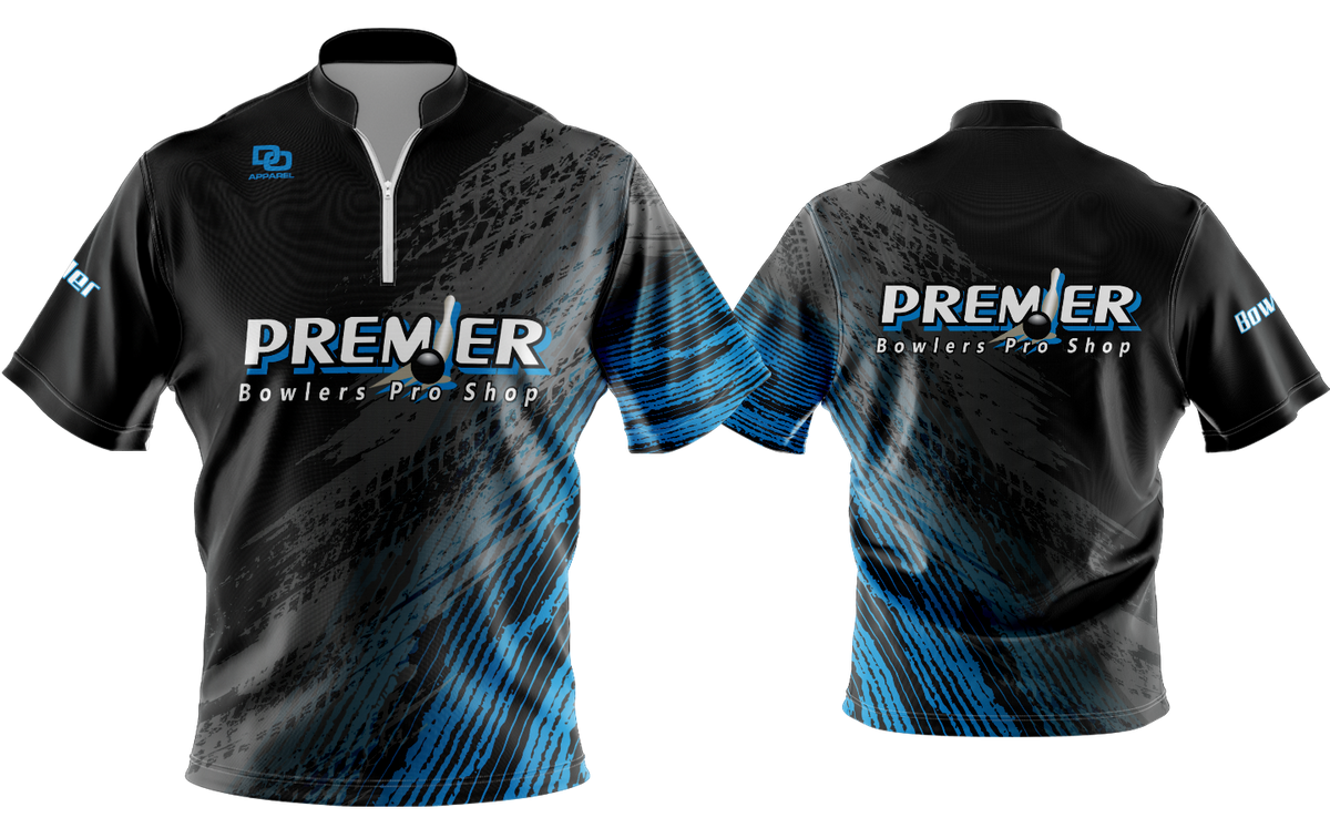 Custom FD QZ Taper Bowling Jersey - H5
