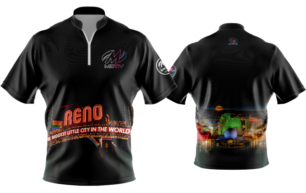 Custom FD QZ Taper Bowling Jersey - Reno