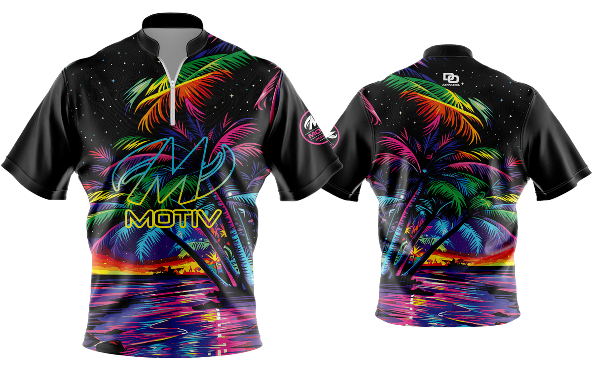 Custom FD QZ Taper Bowling Jersey - Space