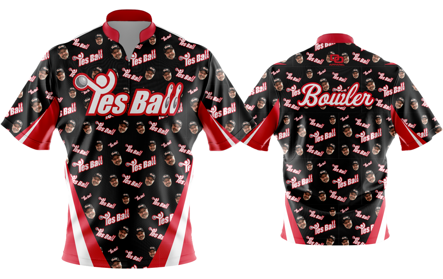 Custom Bowling Jersey - Mr. Yes Ball