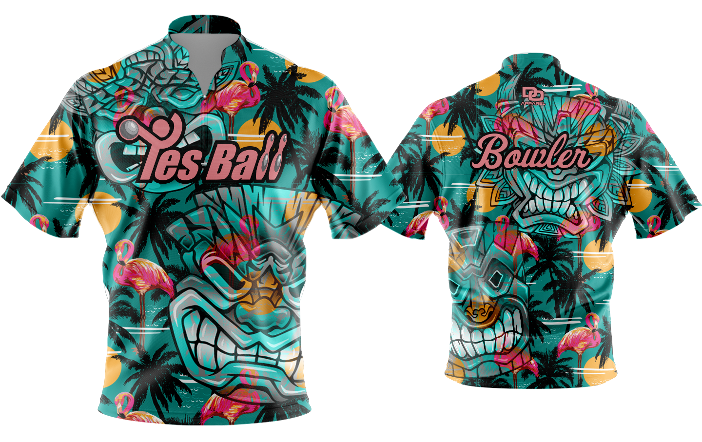 Custom Bowling Jersey - Tiki