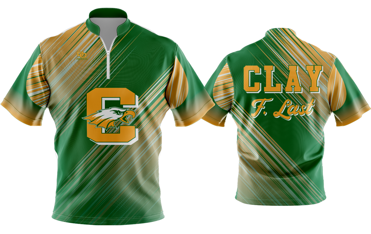 Custom FD QZ Taper Bowling Jersey - Opt 2