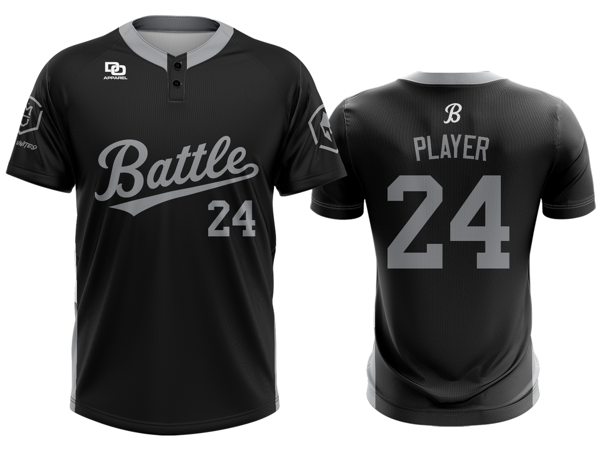 Custom Two-Button Jersey - BAL Black