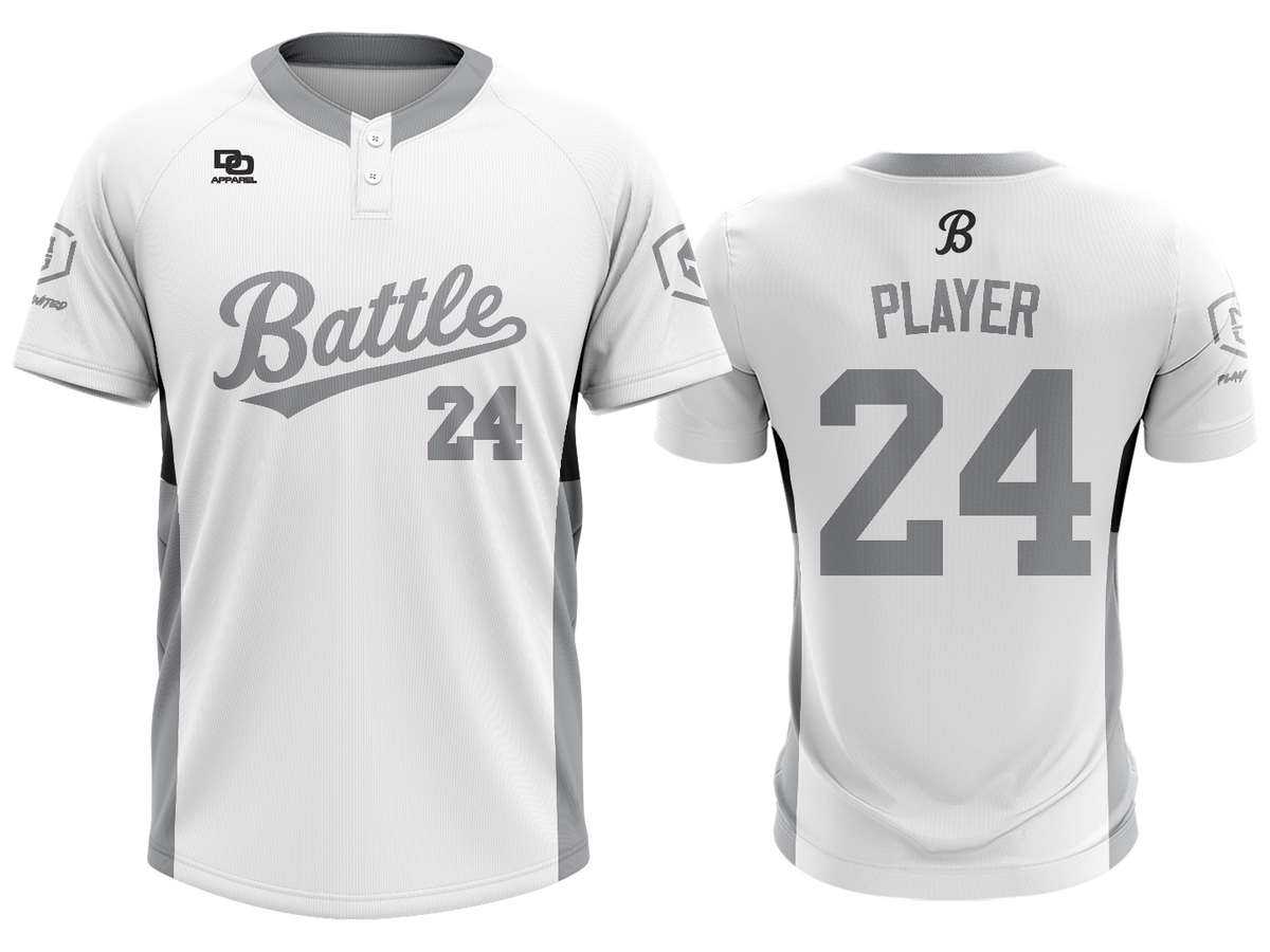 Custom Two-Button Jersey - BAL White