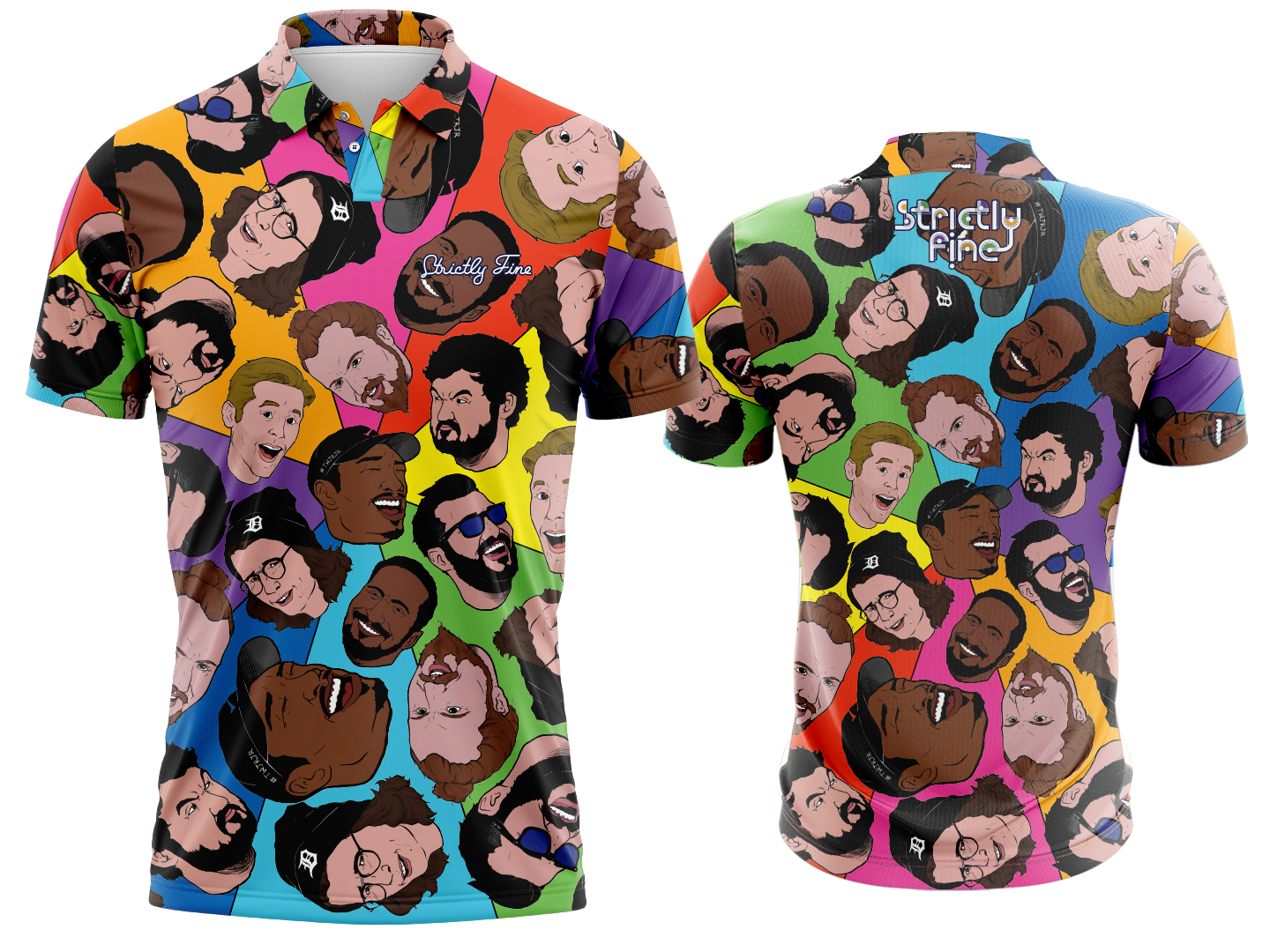 Custom Two-Button Polo - Be the Ball