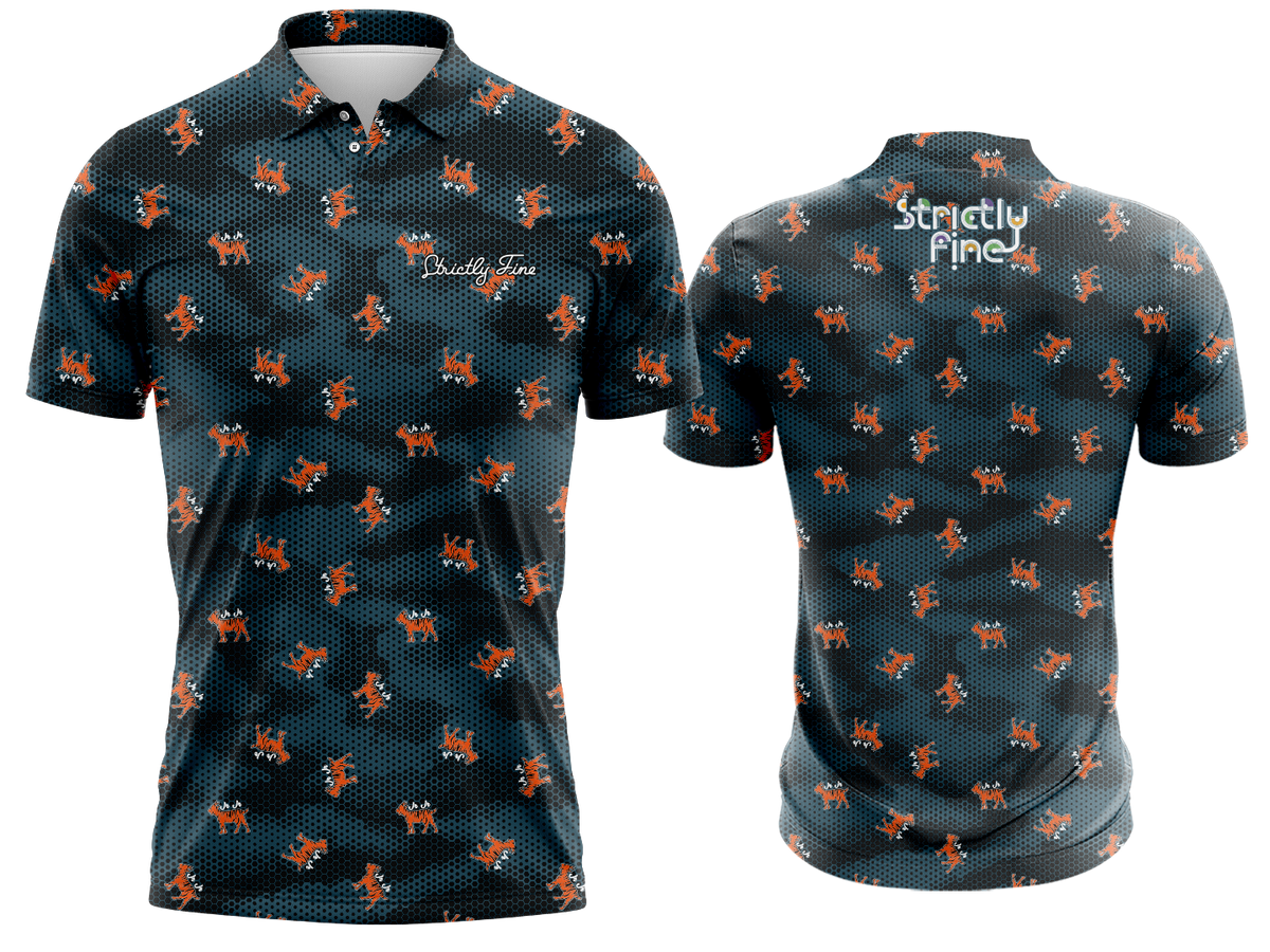 Custom Two-Button Polo - Tiger
