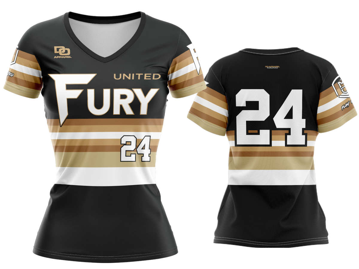 Custom V-Neck Jersey - Black Astros
