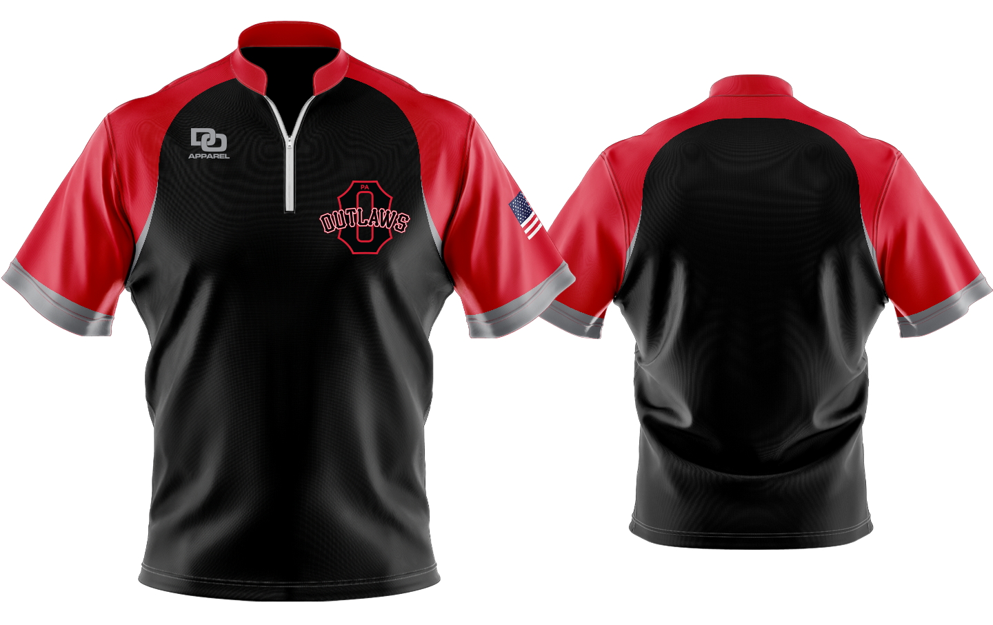 Custom Vapor Batting Jacket - Black
