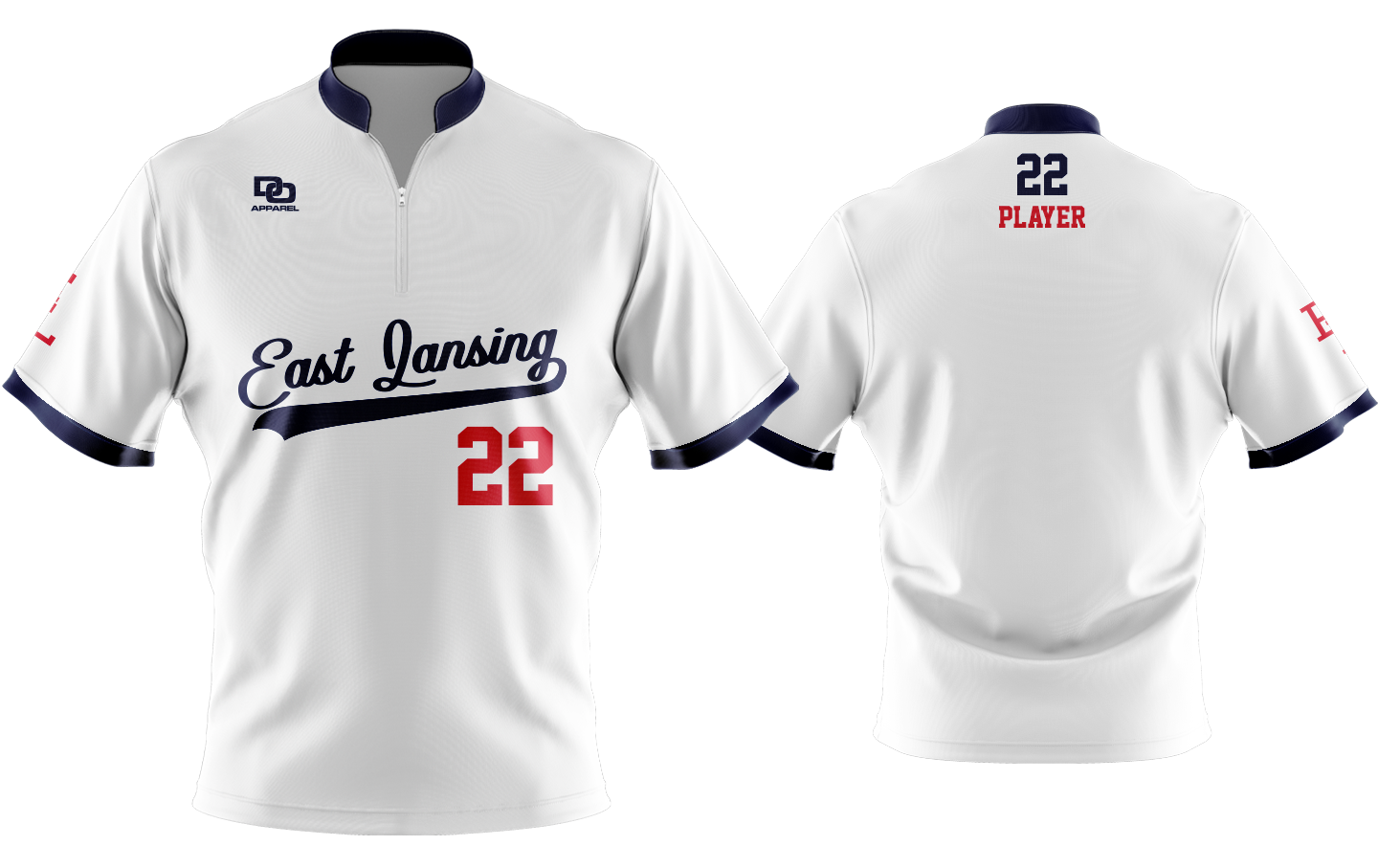 Custom Vapor Batting Jacket - LAD