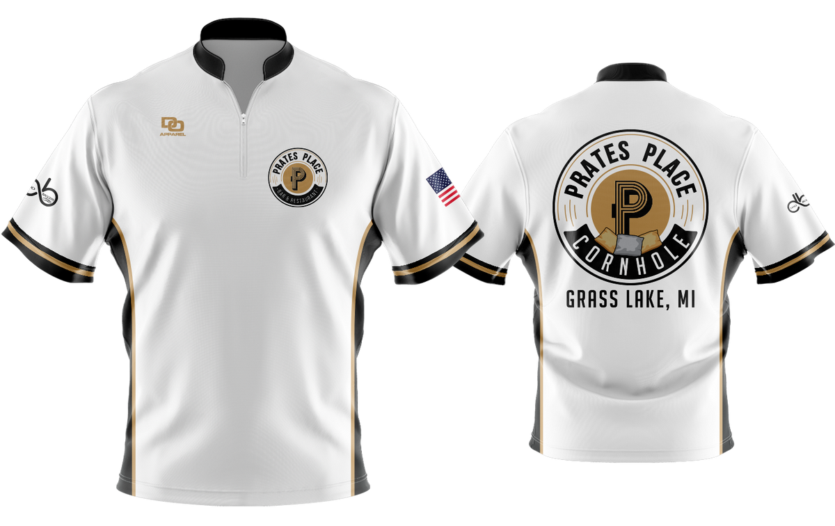 Custom Vapor Batting Jacket - White