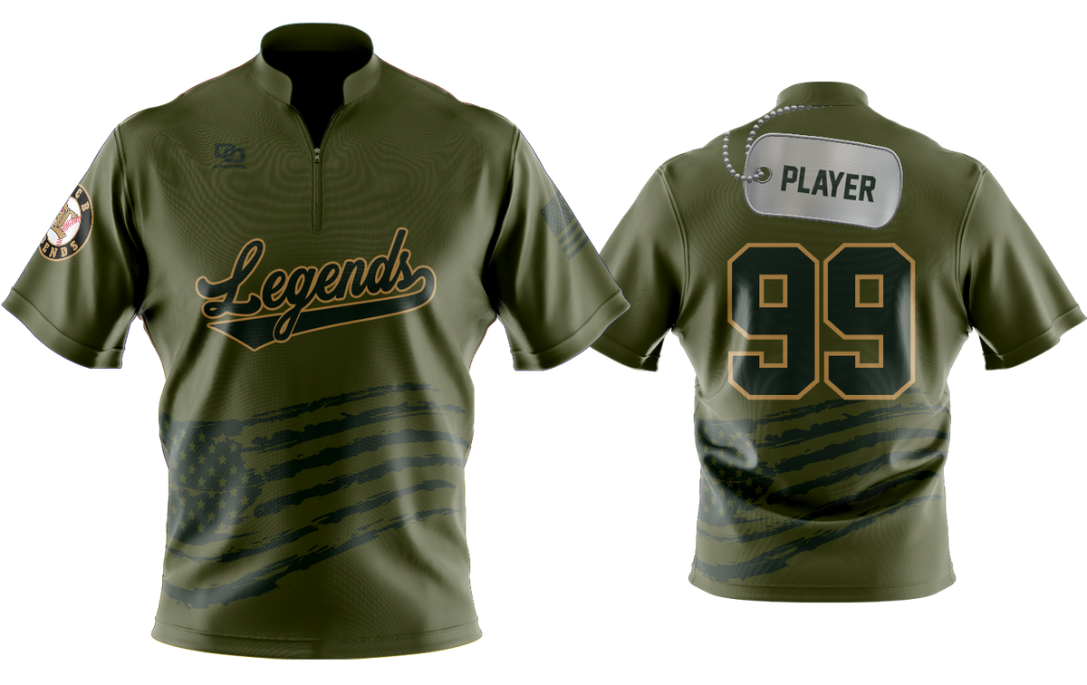 Custom Vapor Batting Jacket - STS Tag