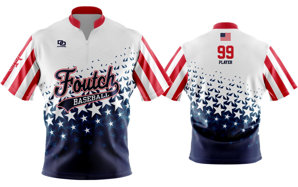 Custom Vapor Batting Jacket - USA