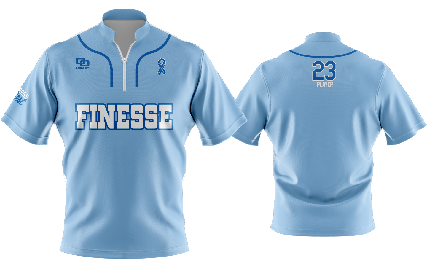 Custom Vapor Batting Jacket - Columbia