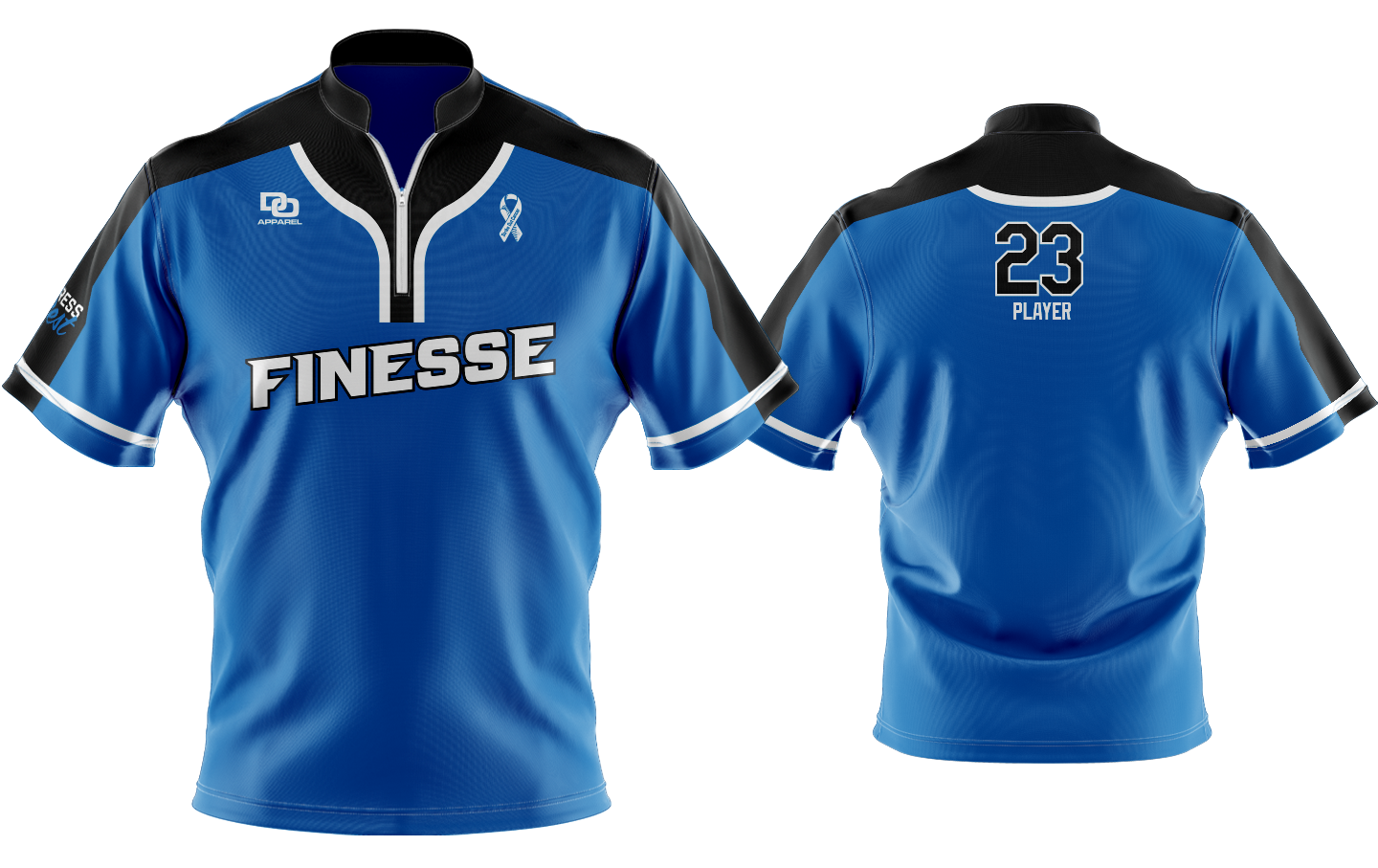Custom Vapor Batting Jacket - Royal