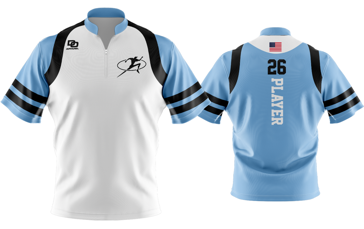 Custom Vapor Batting Jacket - TRTN White