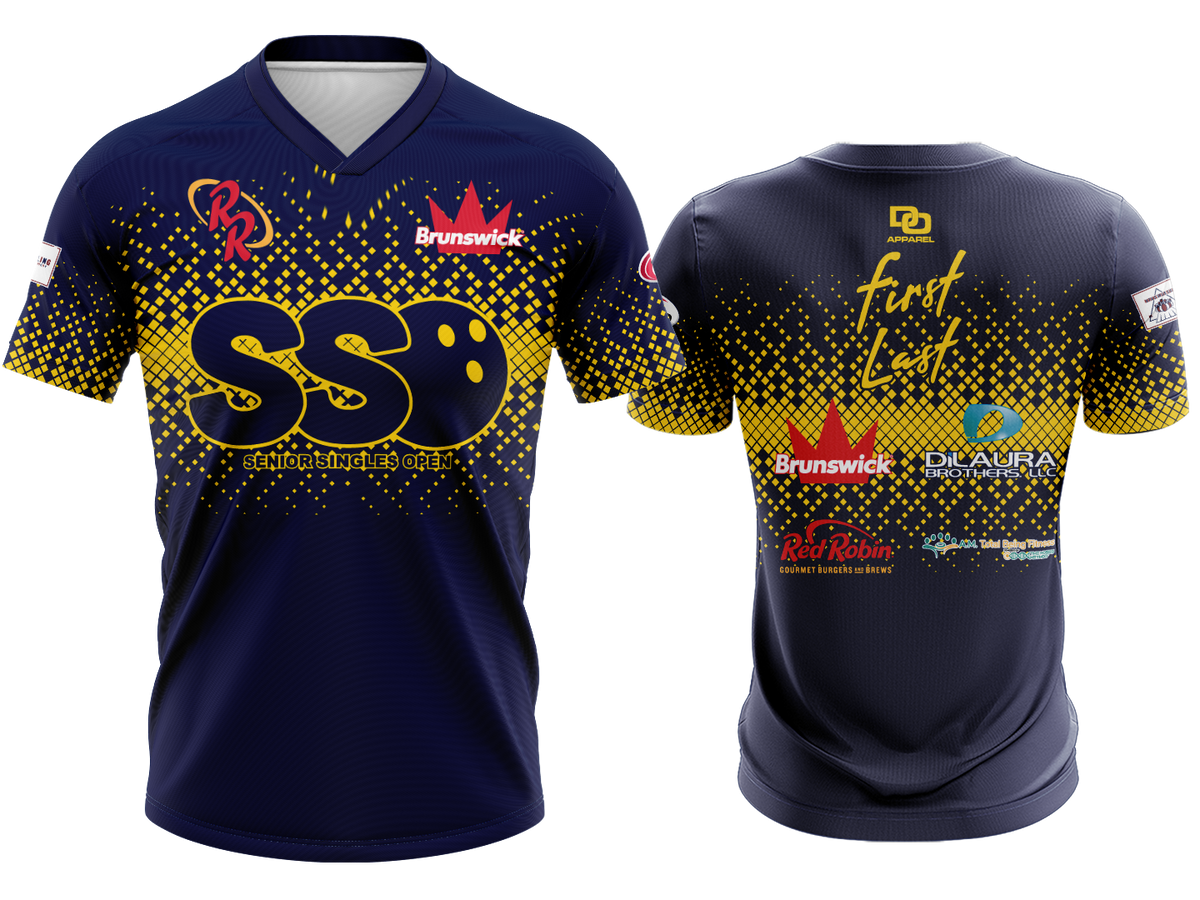 Custom V-Neck Jersey - Maize