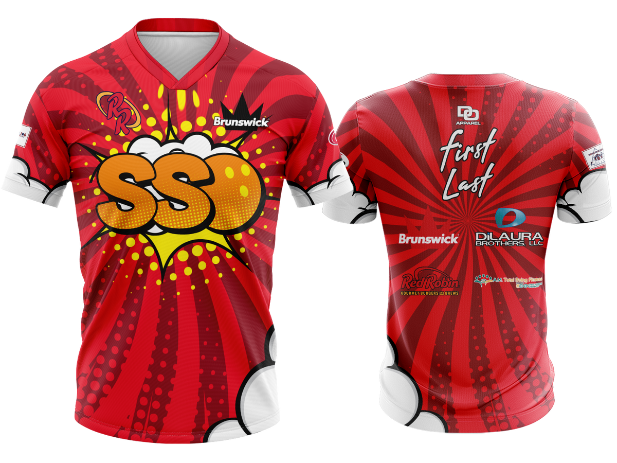 Custom V-Neck Jersey - Wham