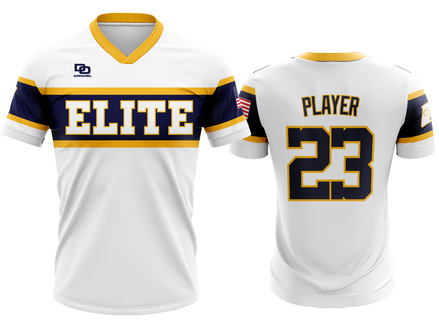 Custom V-Neck Jersey - UM Chi Sox