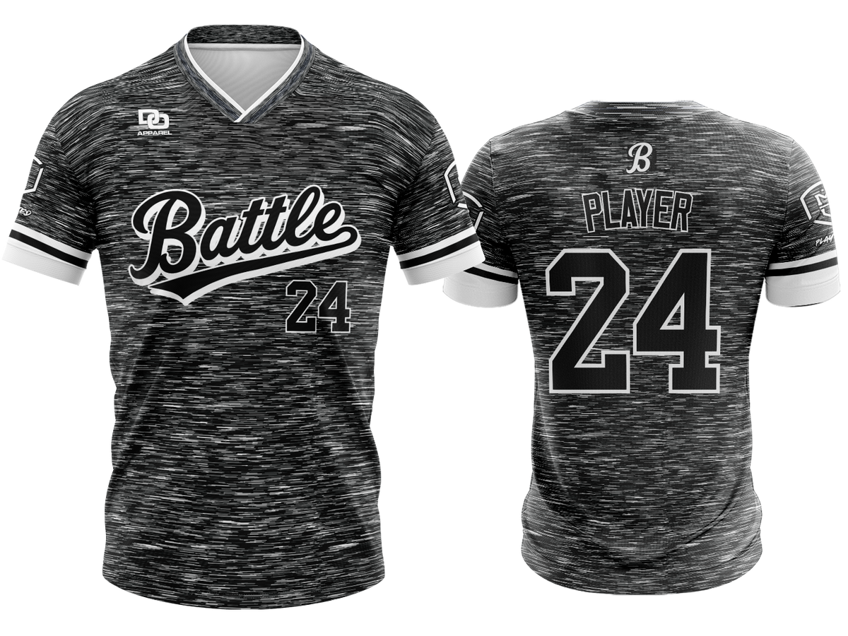 Custom V-Neck Jersey - Blackout