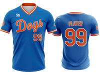 Custom V-Neck Jersey - Mets Royal
