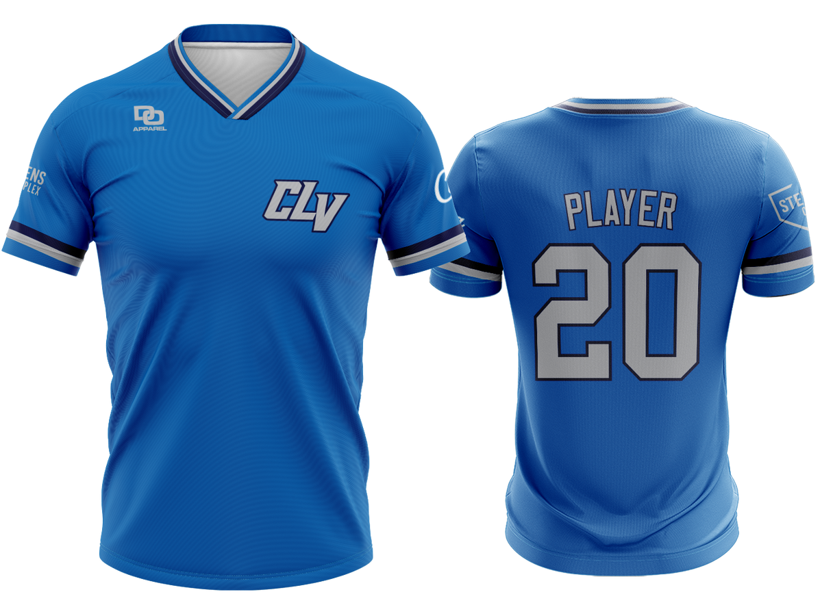 Custom V-Neck Jersey - Royal