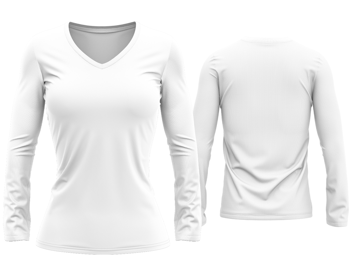 Custom Womens Long Sleeve Volleyball Jersey -
