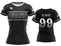 Custom Womens Crew Jersey - 2027 Black