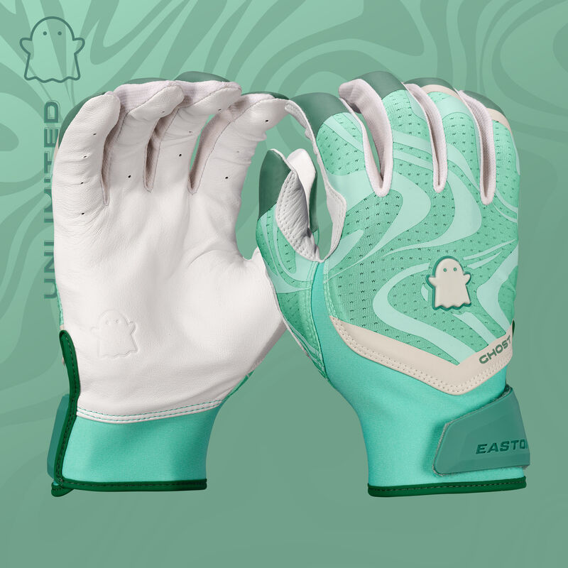 Easton Ghost Ethos Unlimited Lilac Fastpitch Batting Gloves