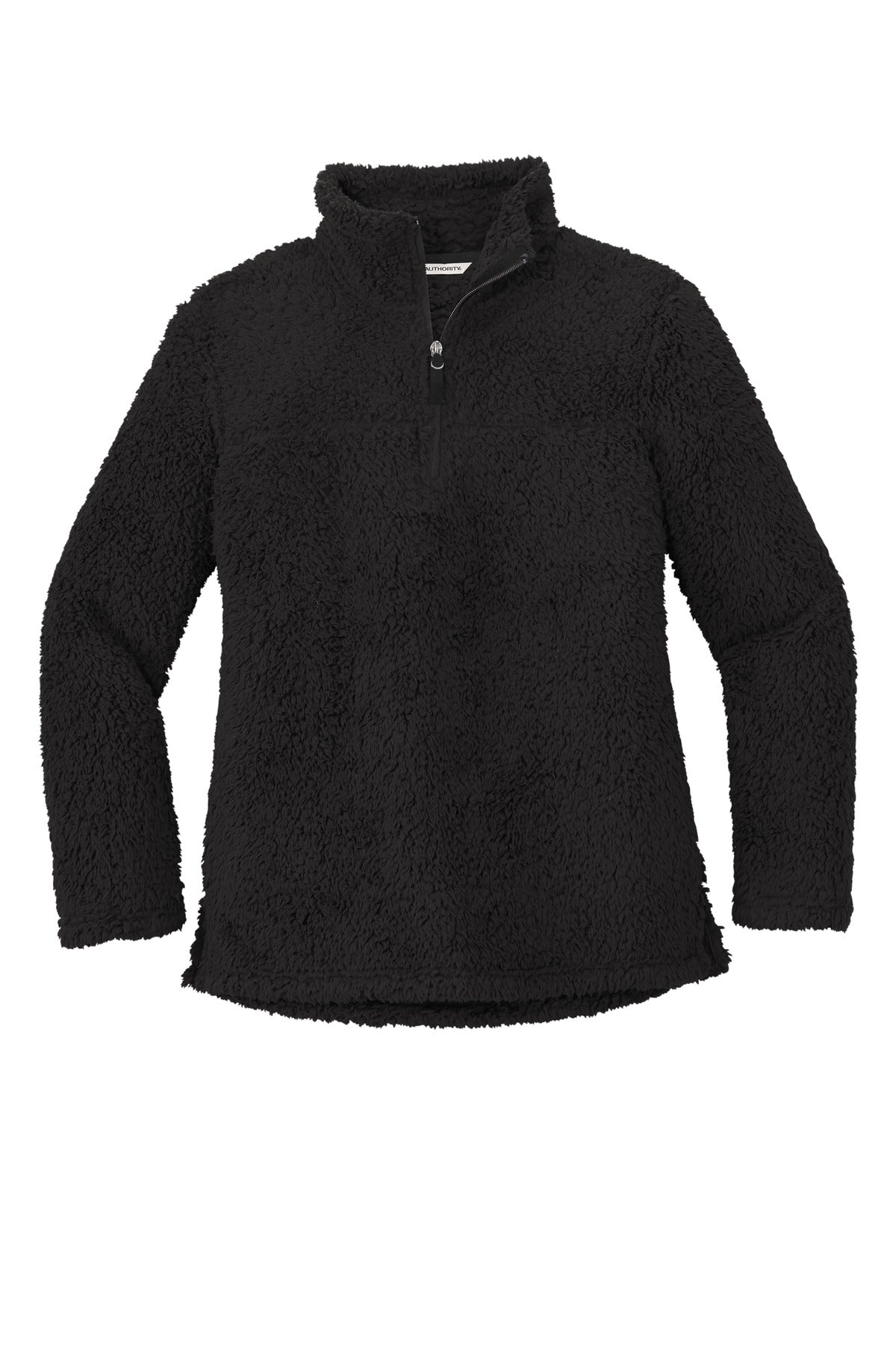 Ladies Cozy 1/4-Zip Fleece Sherpa