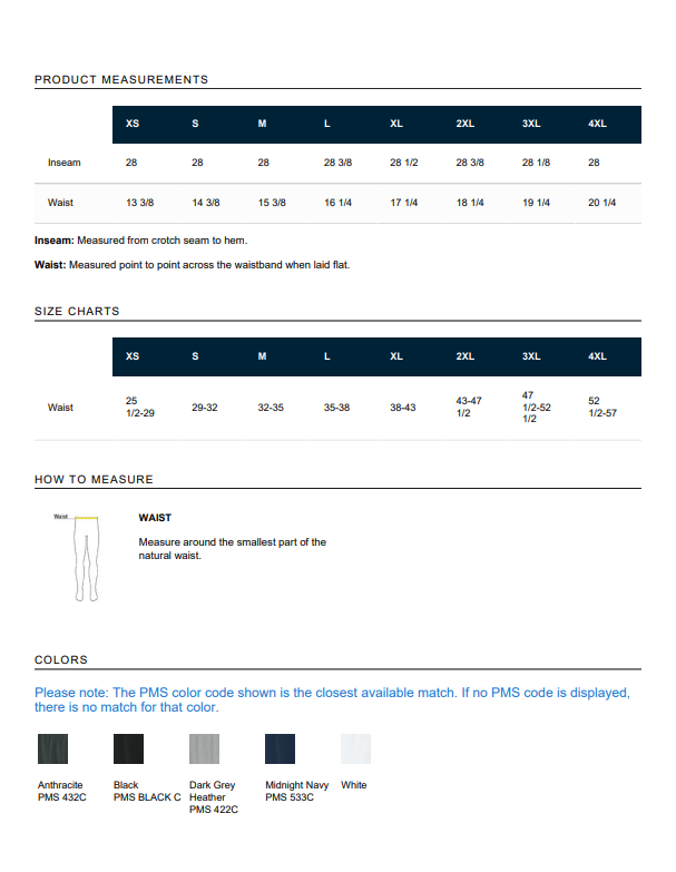 Size Guide