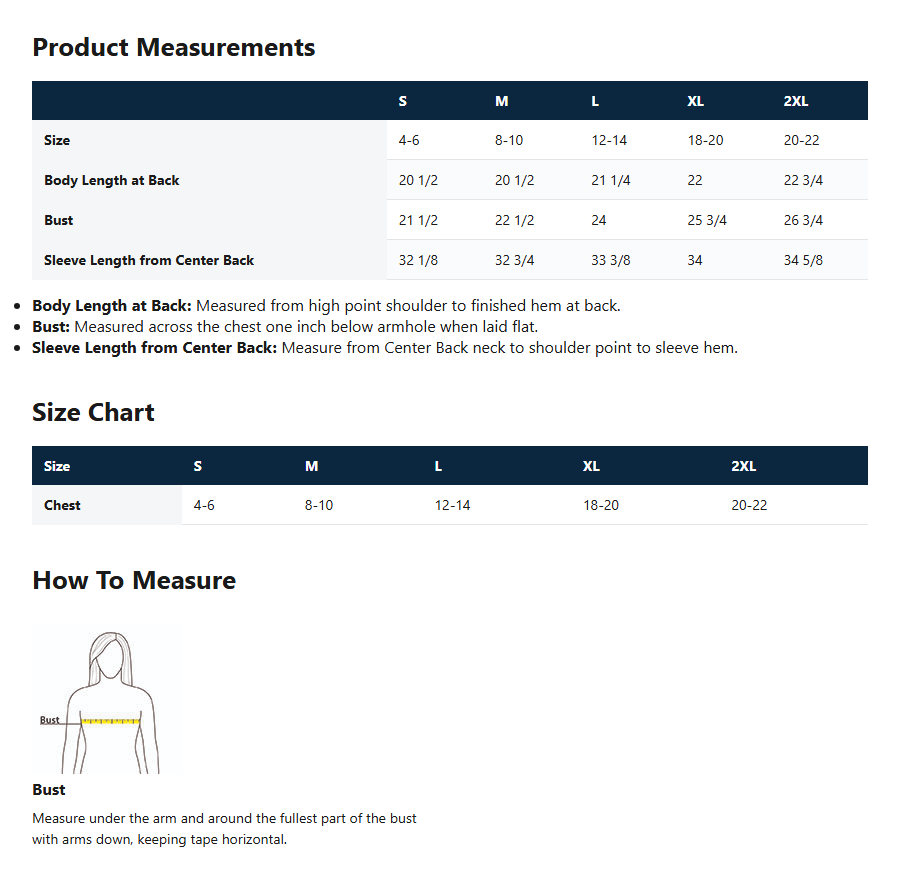Size Guide