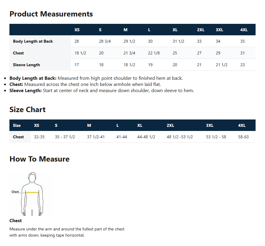 Size Guide