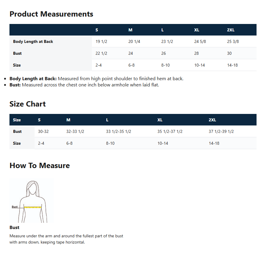 Size Guide