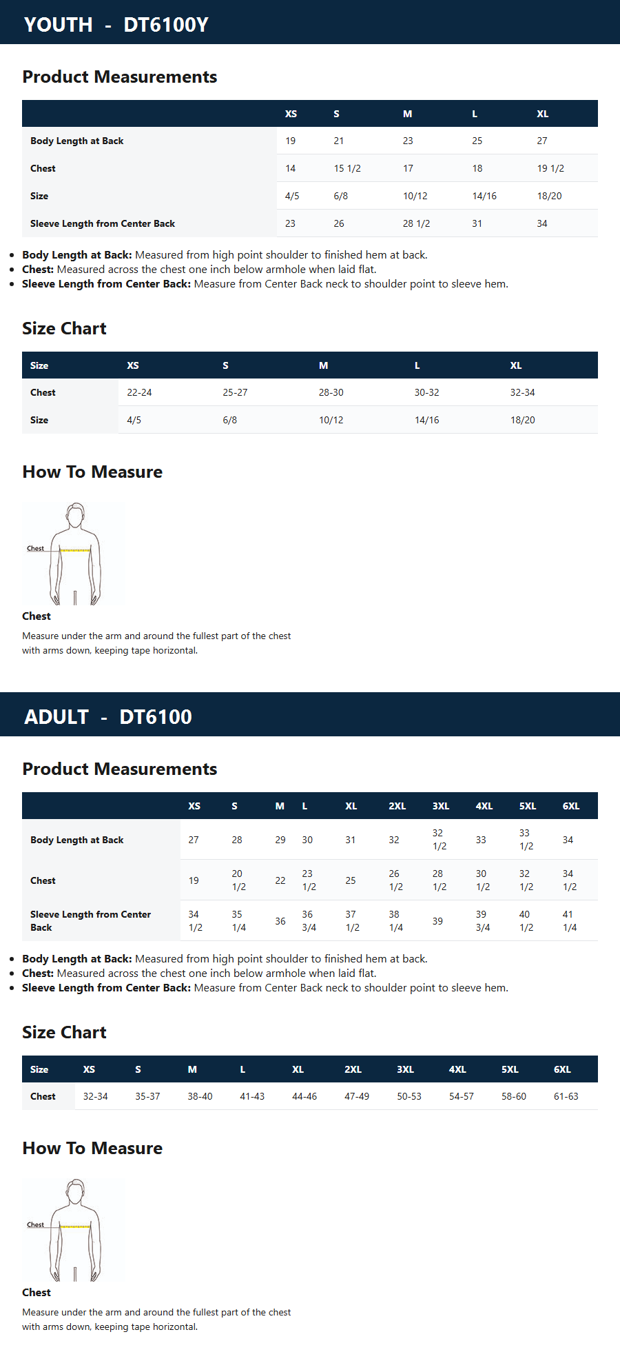 Size Guide