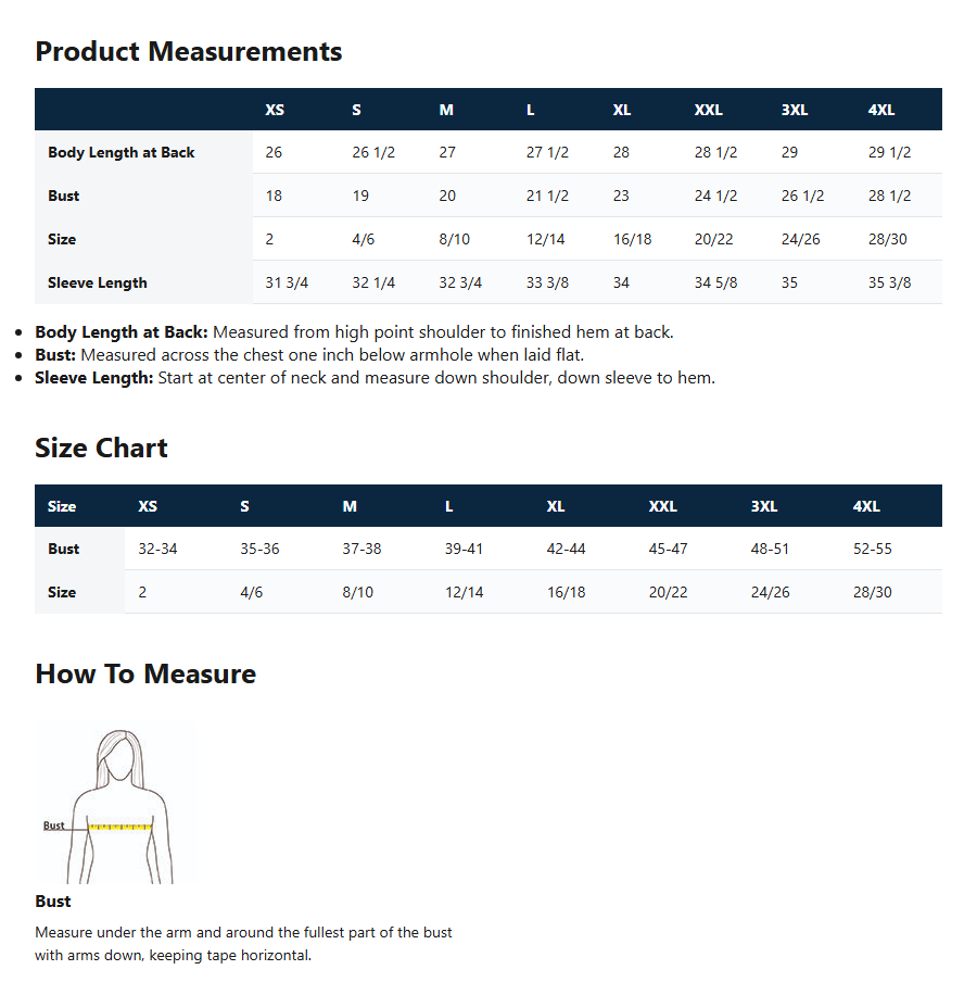 Size Guide