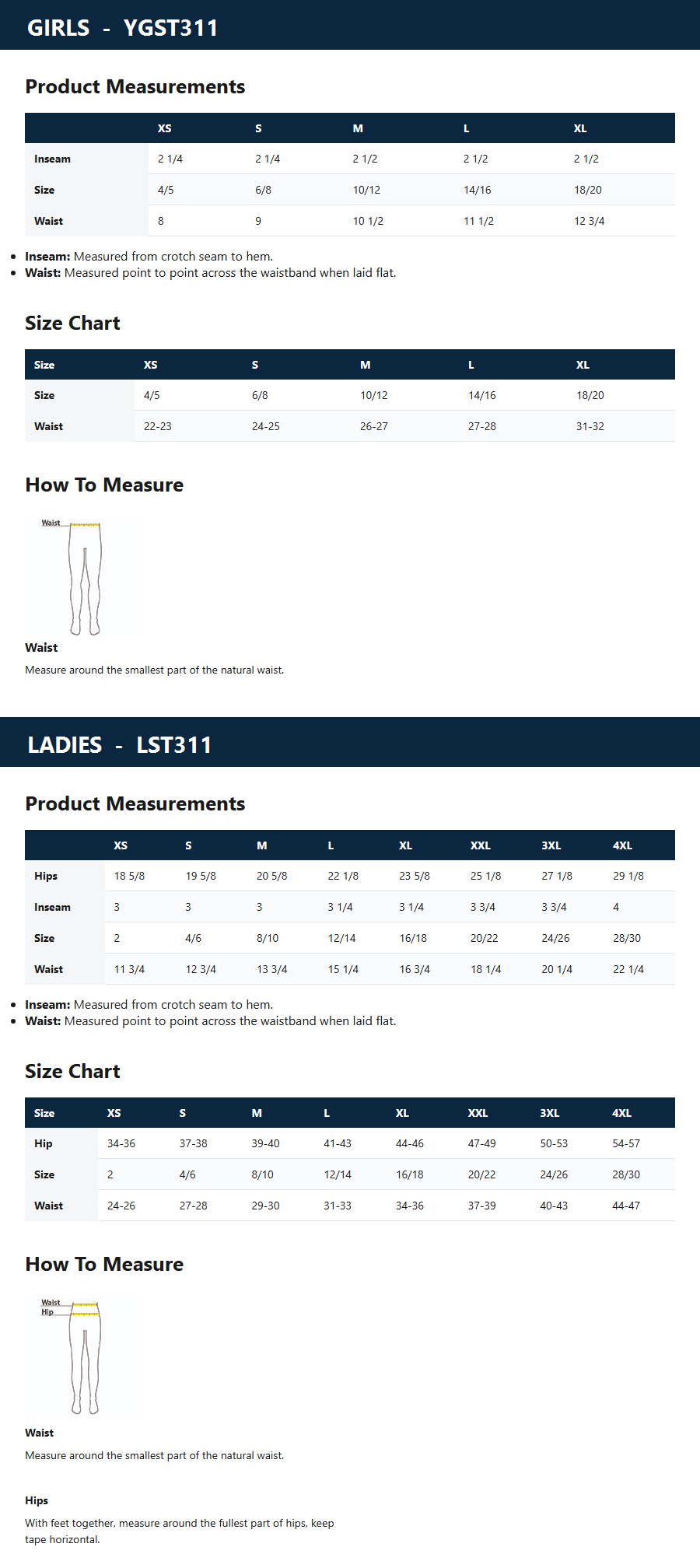 Size Guide
