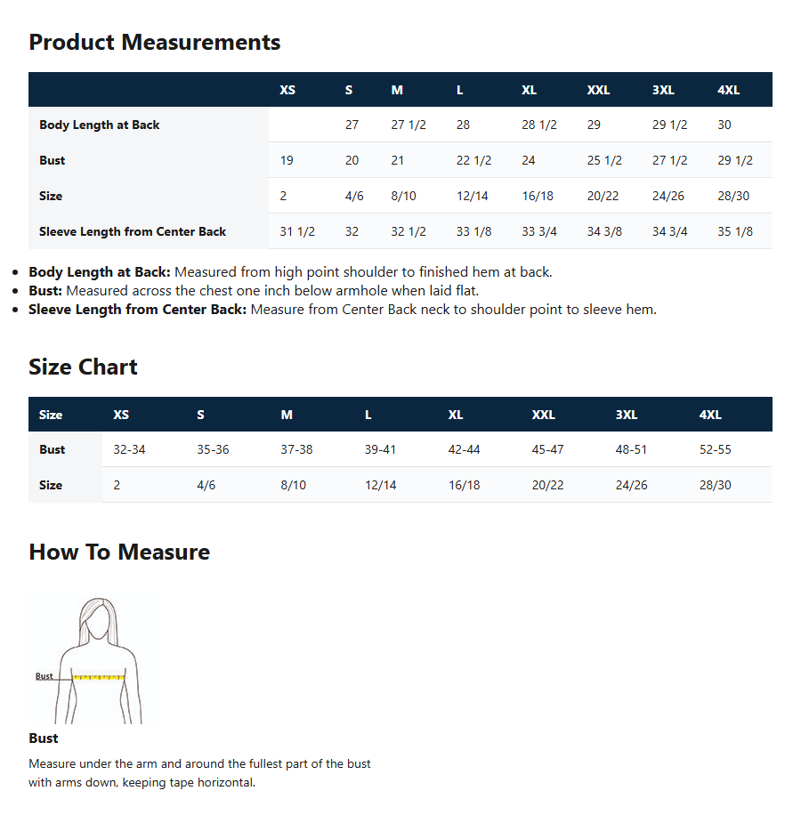 Size Guide