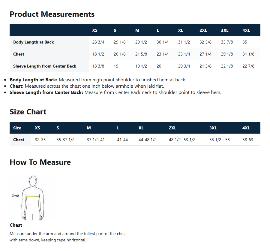 Size Guide