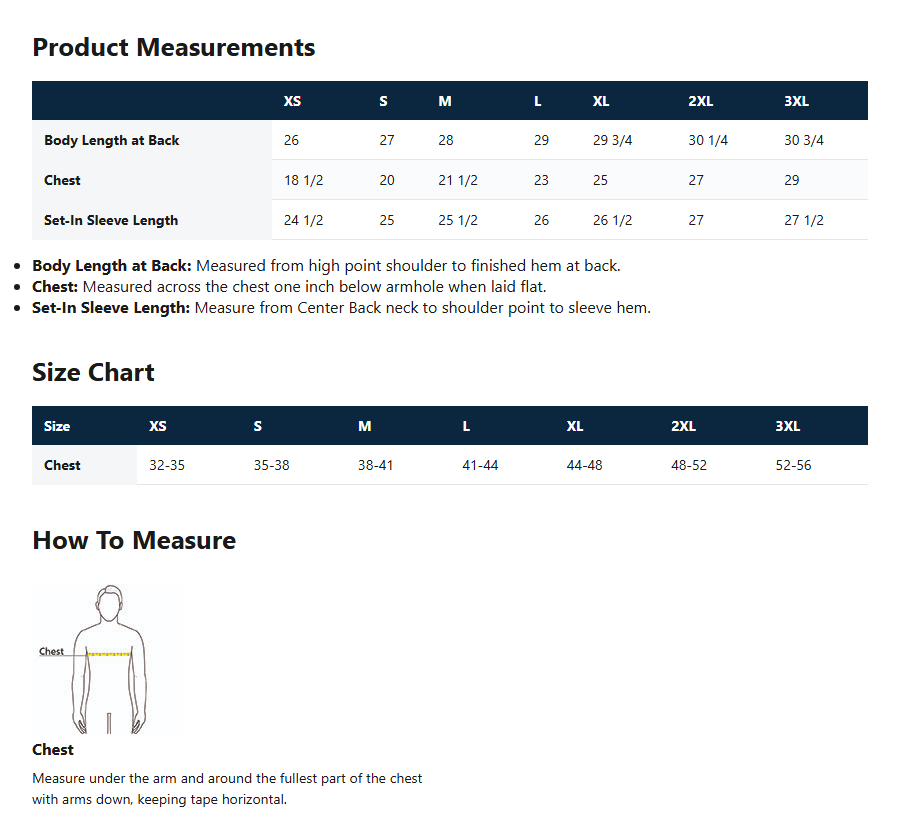 Size Guide