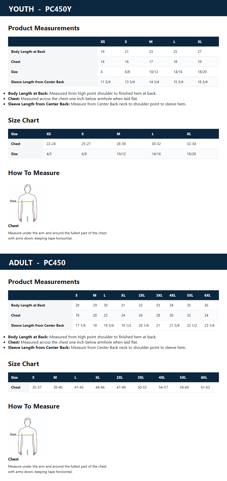 Size Guide