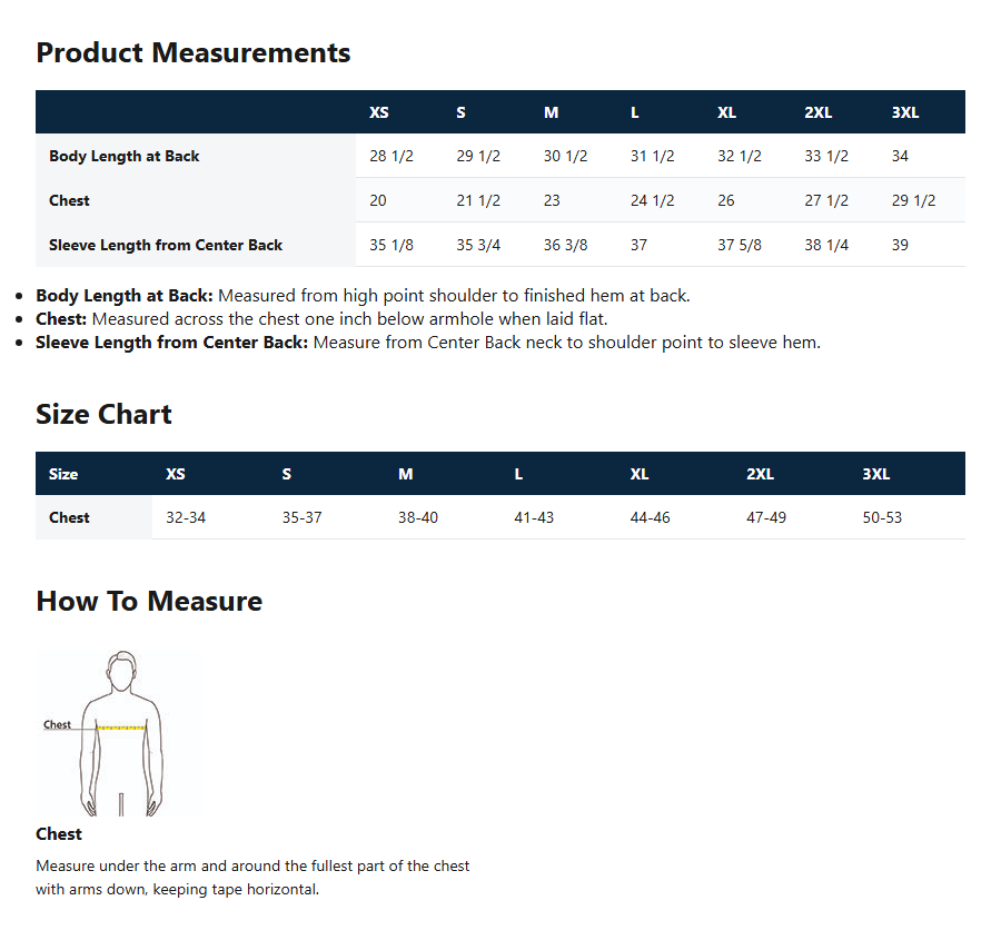 Size Guide