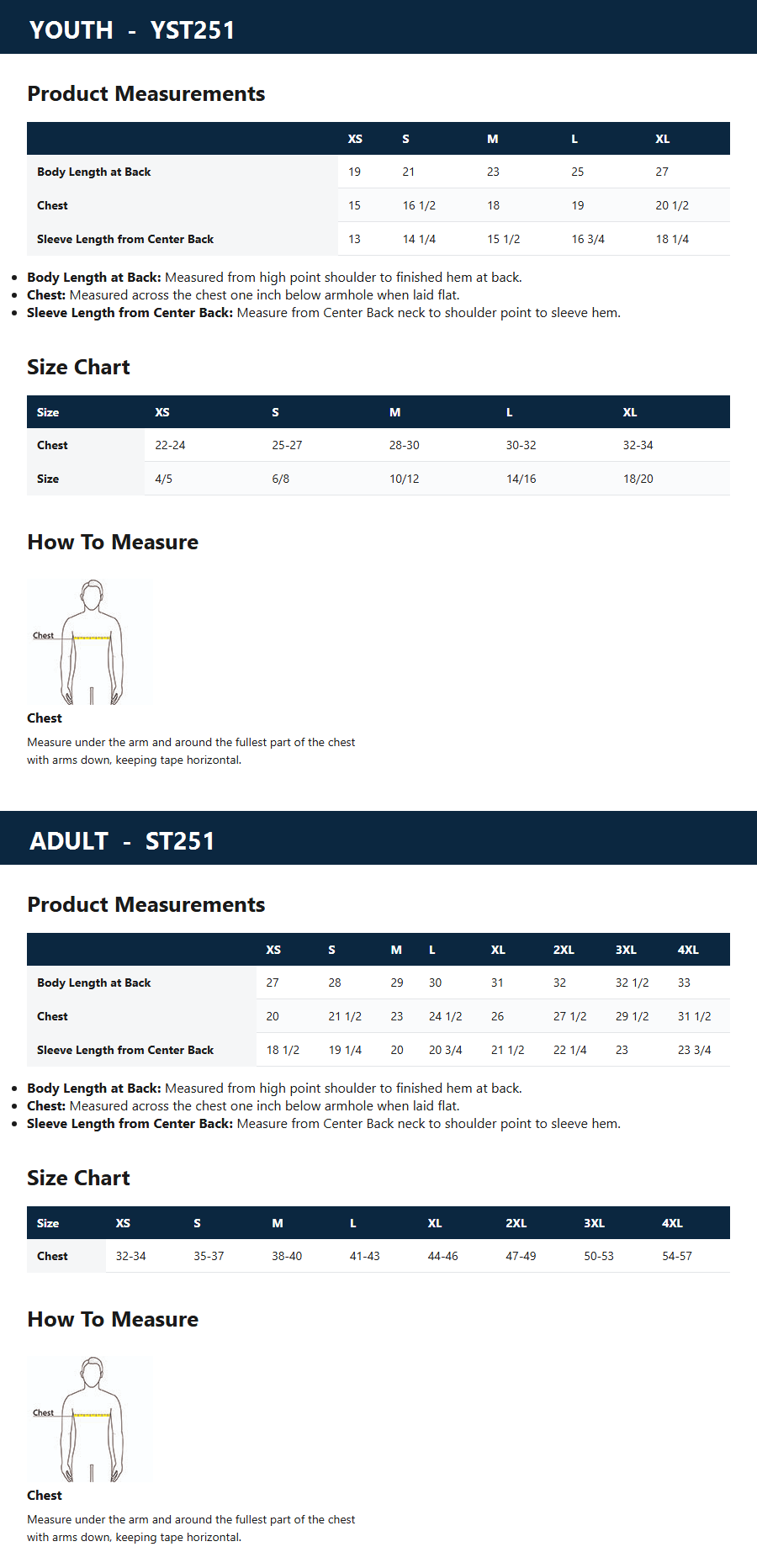 Size Guide