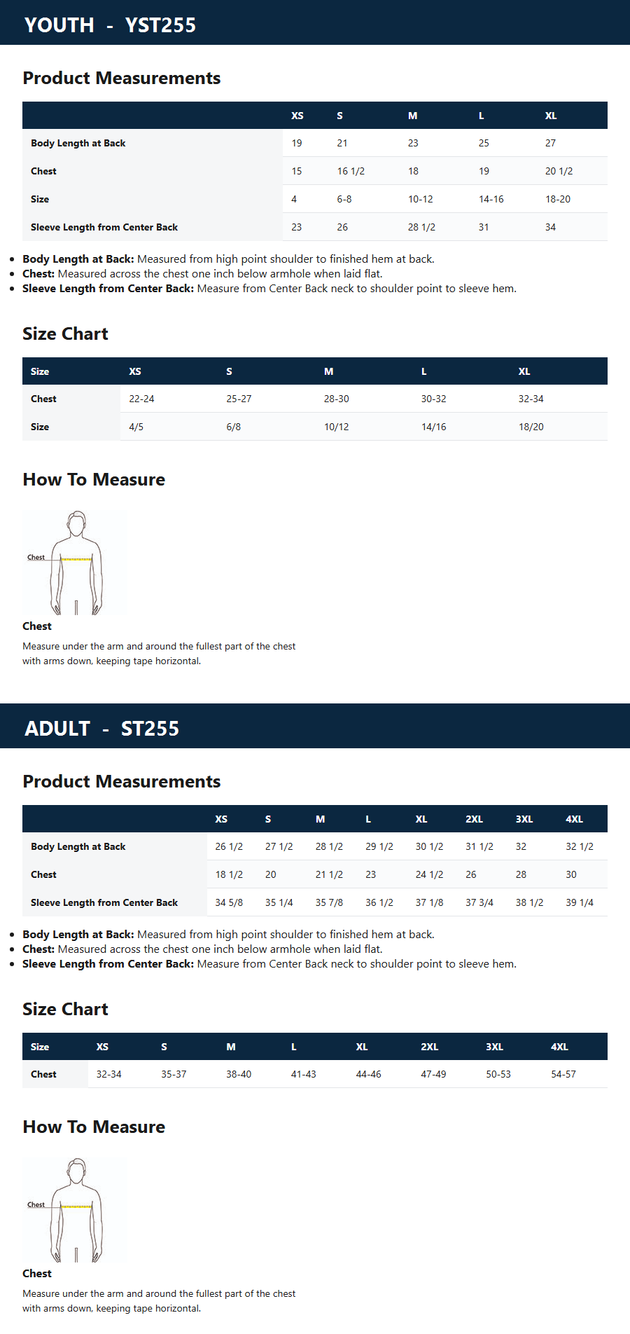 Size Guide