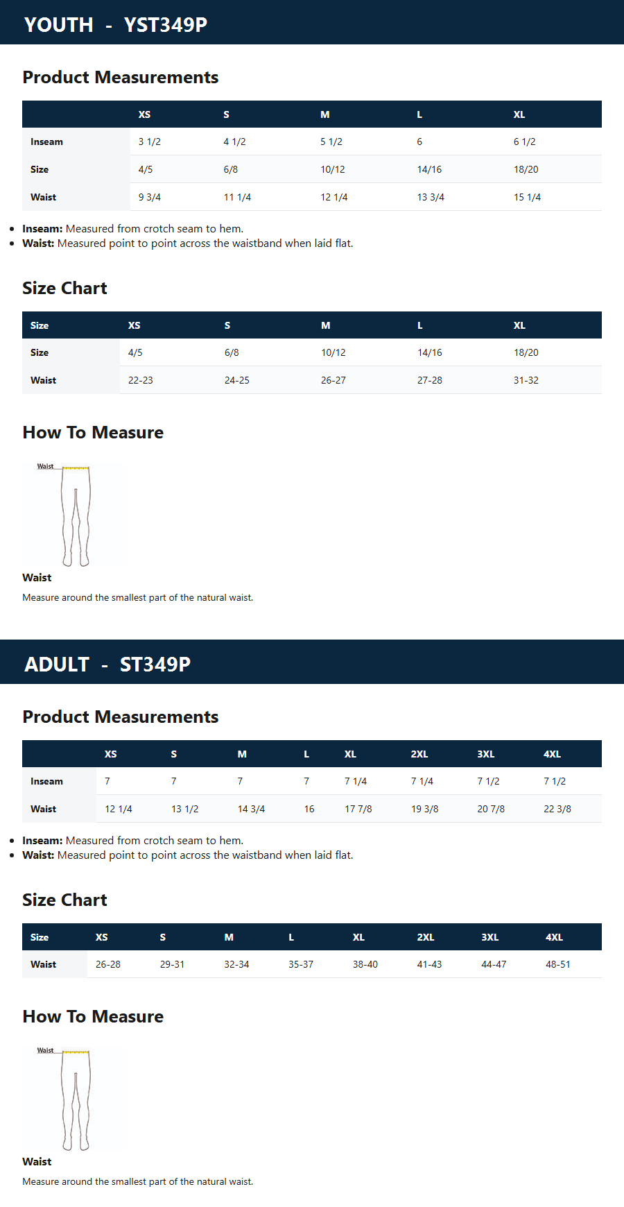 Size Guide