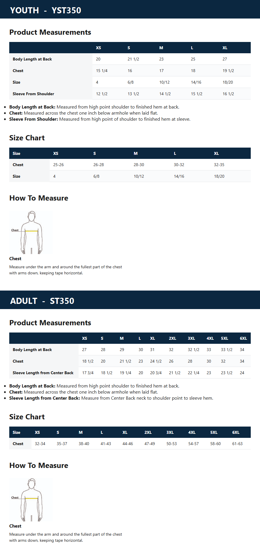Size Guide