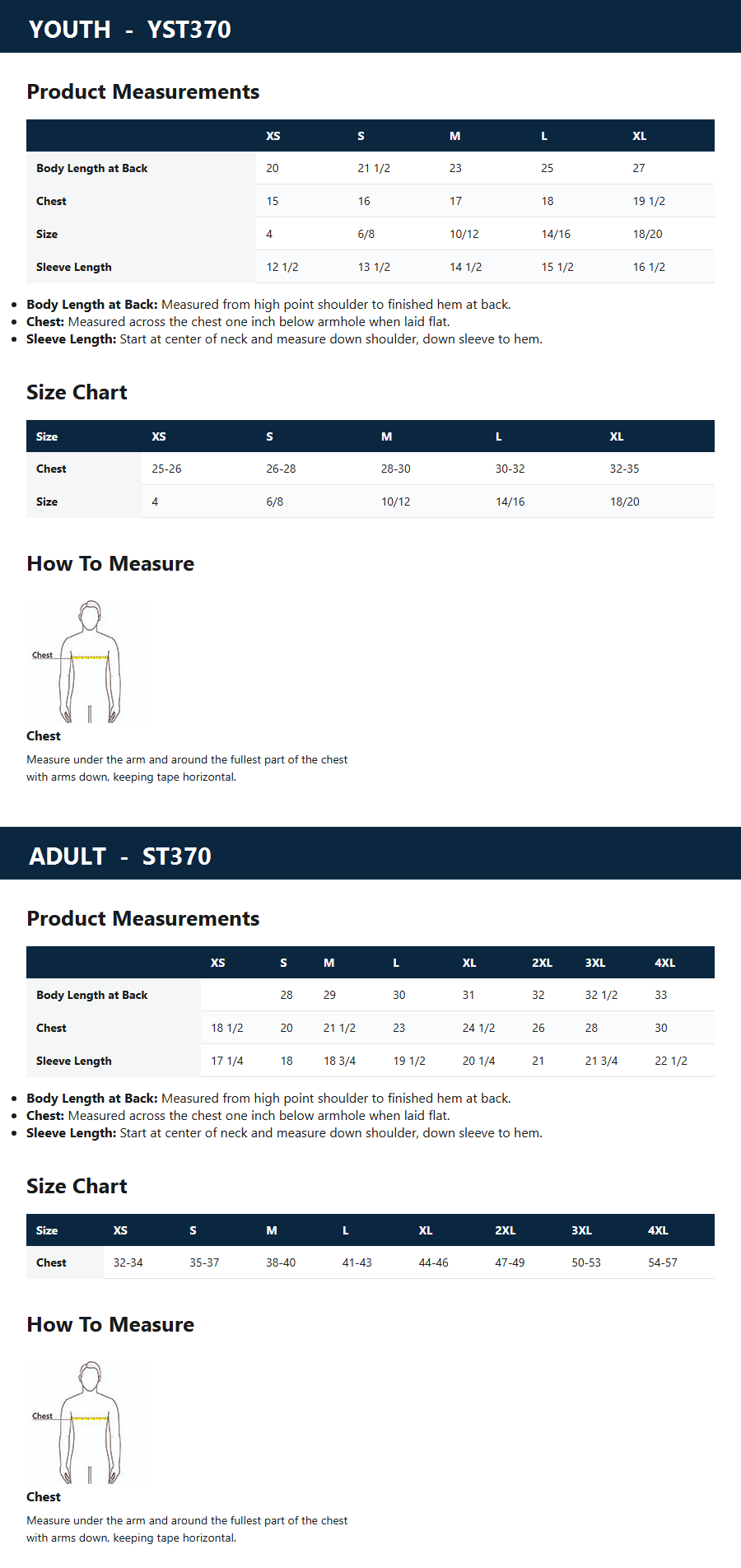 Size Guide